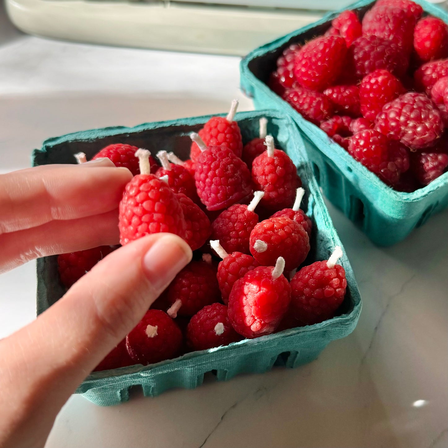 Raspberry Candles