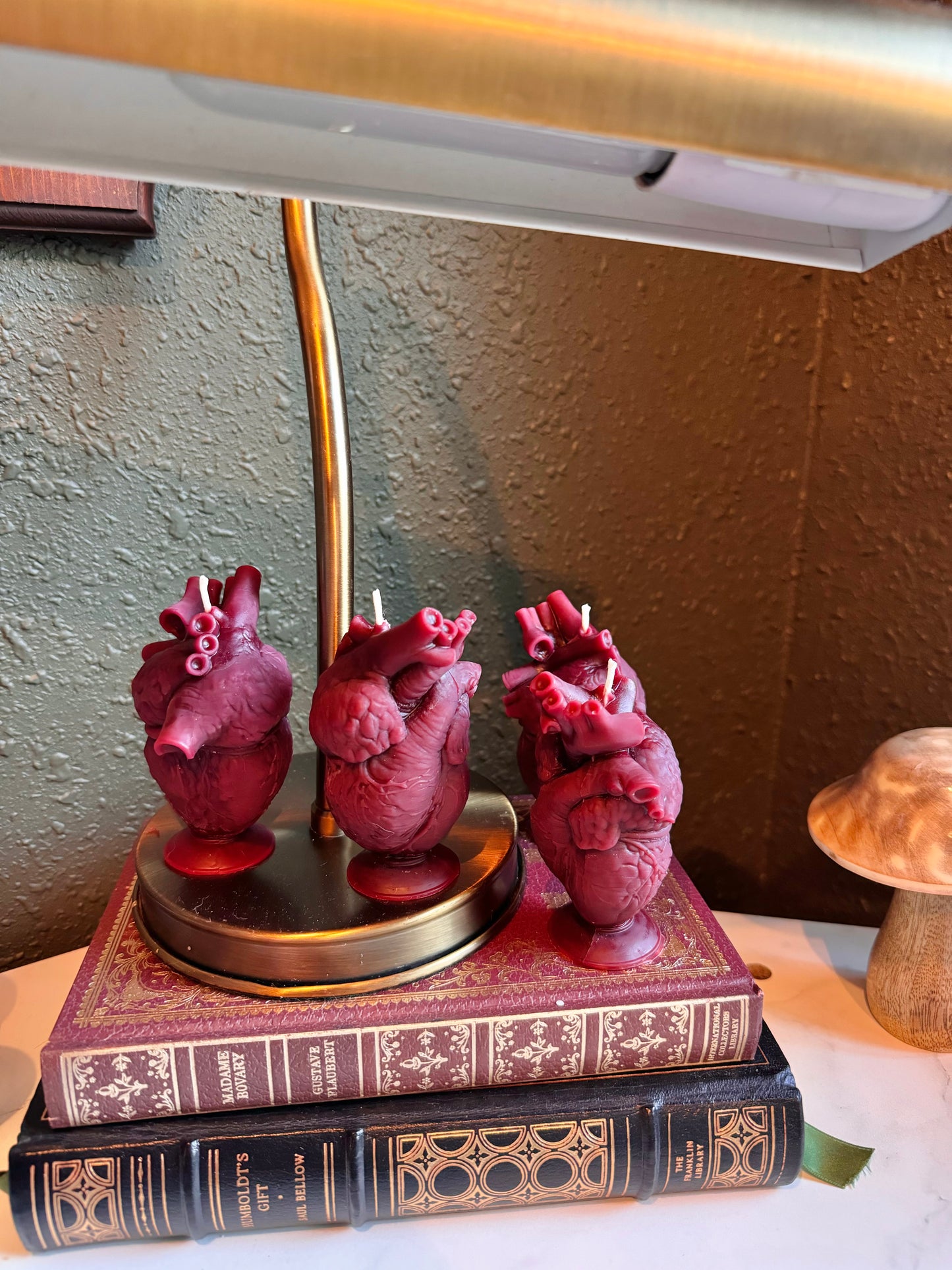 Anatomical Heart Candle