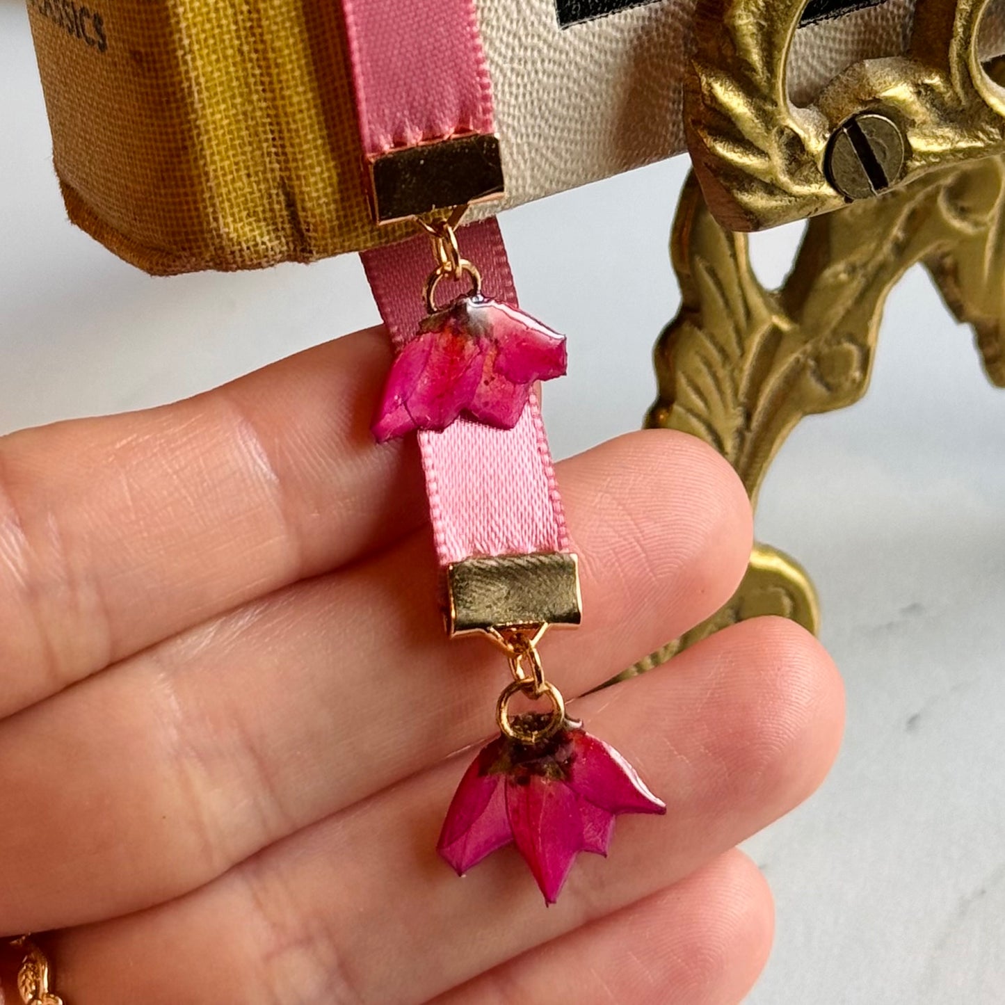 Custom ✿ Flower Bookmark