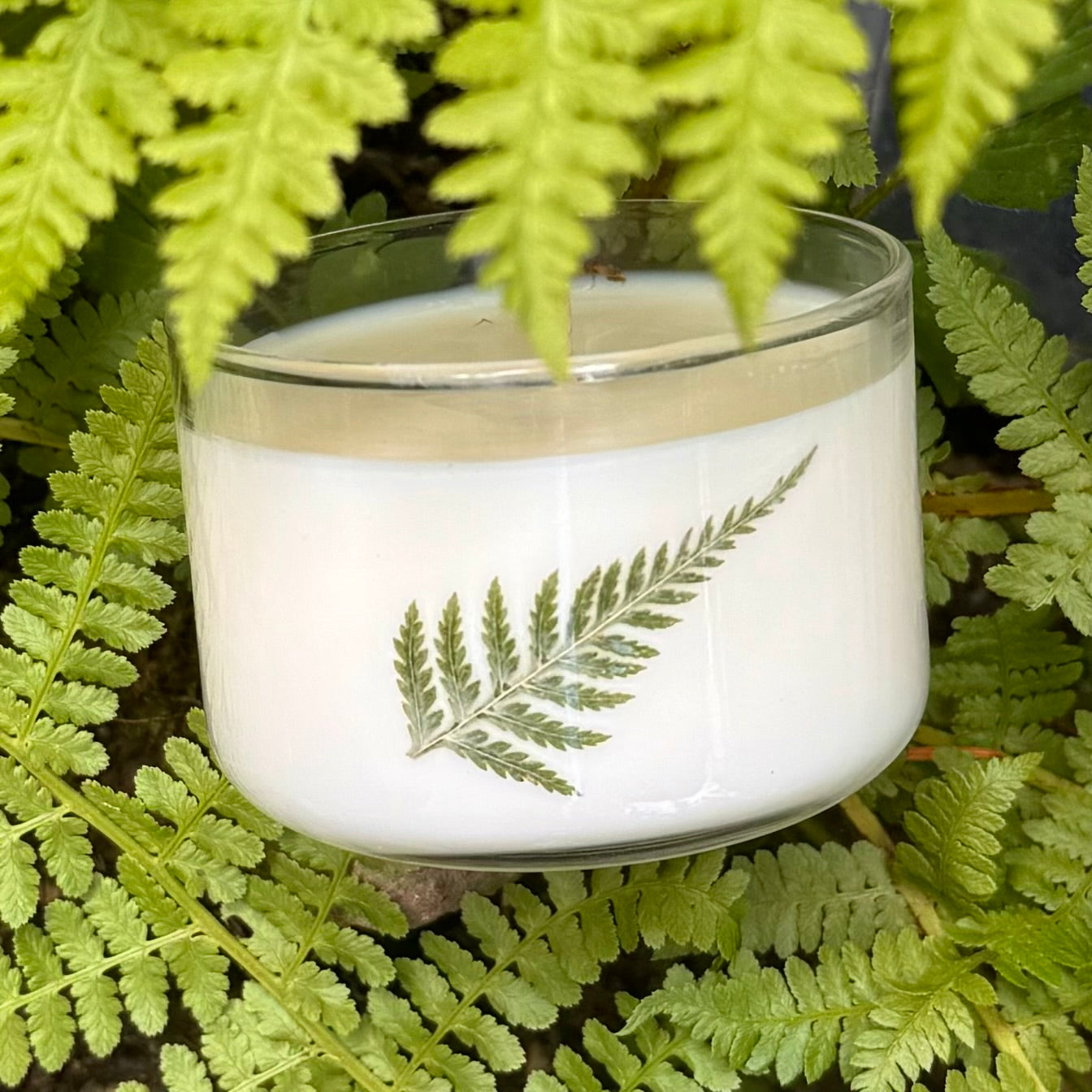 Fern Candle ✿ Garden Mint