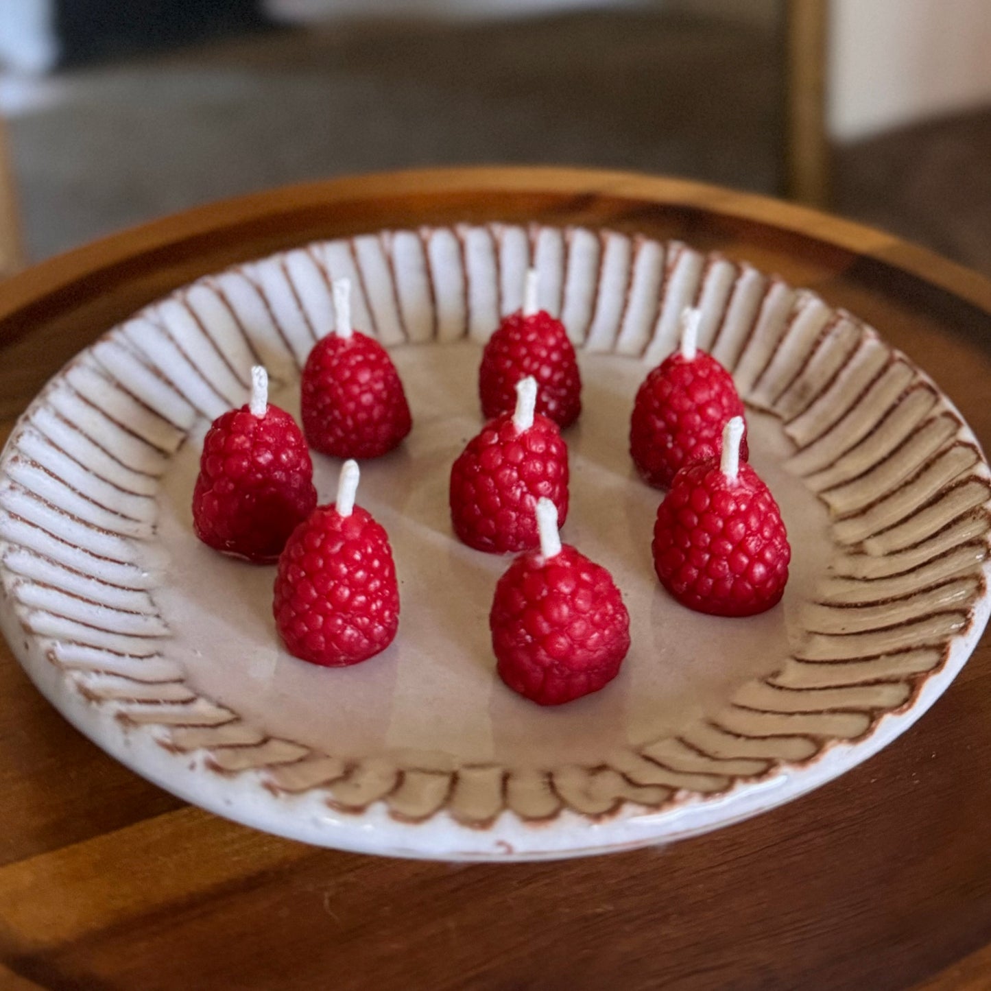 Raspberry Candles