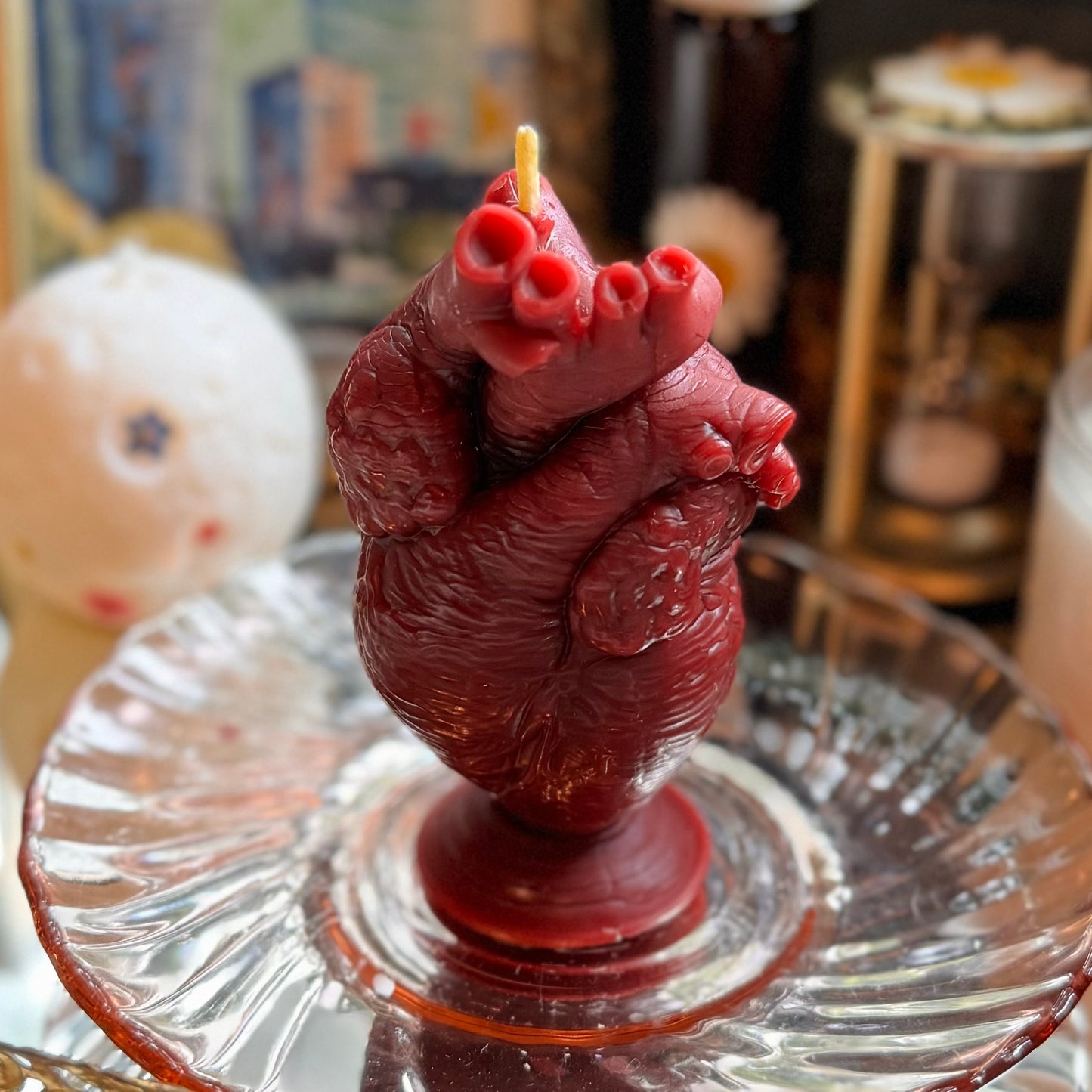 Anatomical Heart Candle