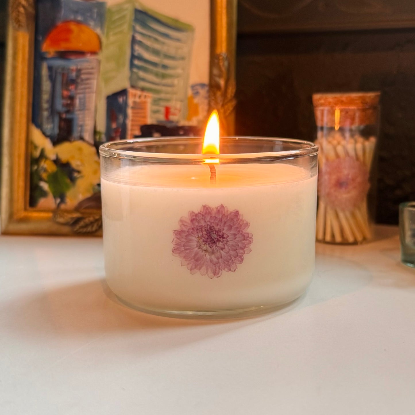 Mum Candle ✿ Lilac